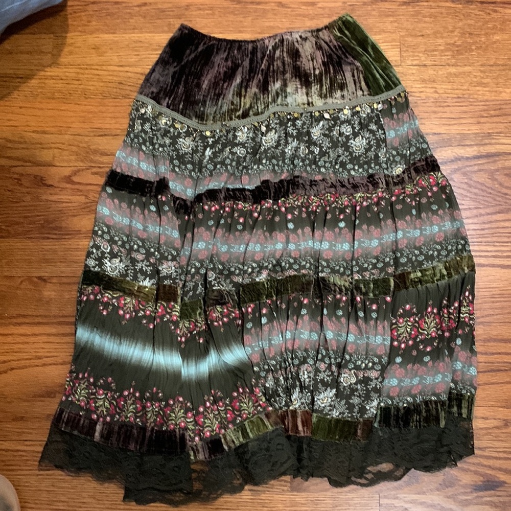 TFNC PARIS Boho Patchwork Hippie Small skirt-NFS do not buy
